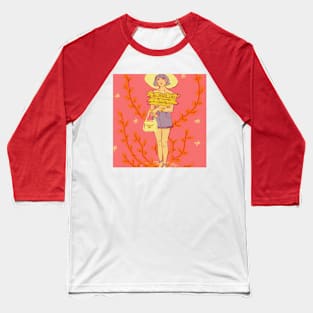 fahsion girls Baseball T-Shirt